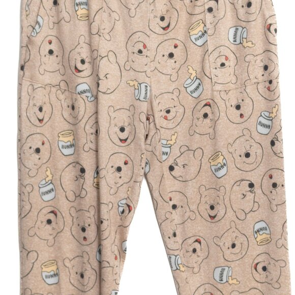 Winnie The Pooh Size L(12-14) Honey Pot Lounge Pants Soft Comfy Cartoon Joggers - Picture 3 of 8